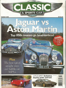 CLASSIC & SPORTSCAR 2000 MAR - 330P, ESPRIT, XK150 v DB Mk III